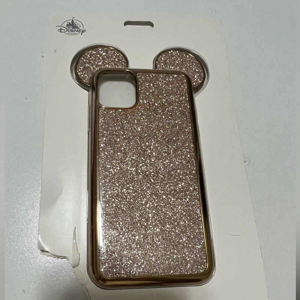 NEW Disney World D-Tech Glitter Mouse Ears iPhone 11 Pro Max Case